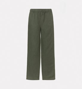 Samsoe Regular-fit Straight-leg Pants, Dark-green, Xl, Packshot View