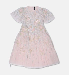 Needle And Thread Blossom Sheer Sequin-embroidered Floral Mini Dress, Packshot View