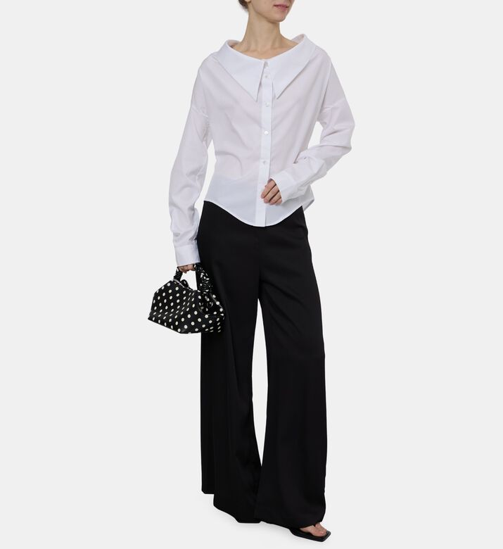 Viktor and Rolf Dragged Button-up Shirt, Model View