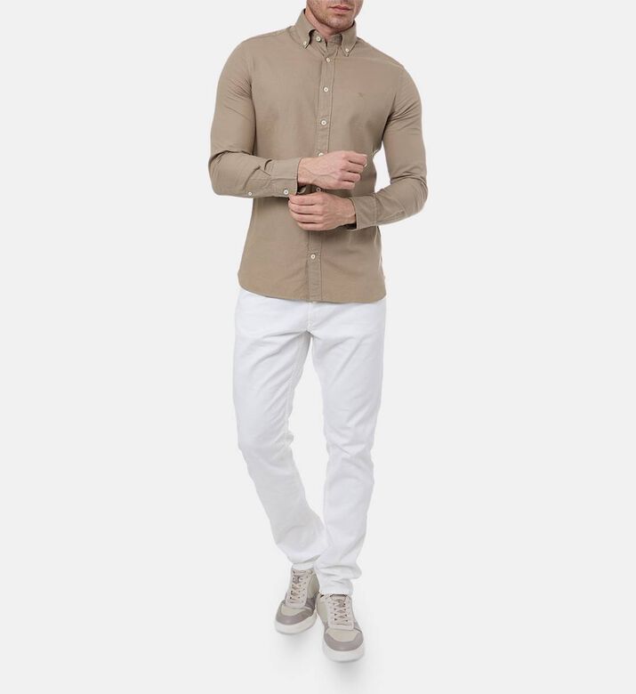 Baumwoll Cotton Long-sleeve Shirt