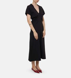 جمبسوت بأكمام منفوشة وياقة في