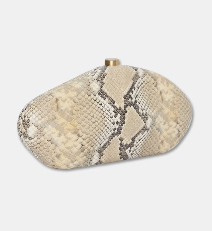 Cult Gaia Caldera Leather Clutch, Packshot View