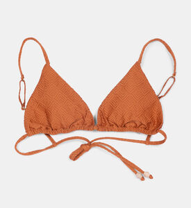 Kiki Twiggy Textured Bikini Top