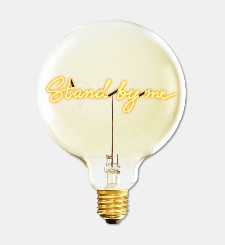 Message in the Bulb Stand By Me Led Bulb, Packshot View
