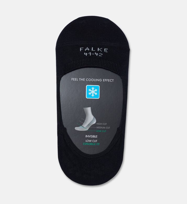 Falke Cool Men Invisible Socks, Black, 43-44, Packshot View