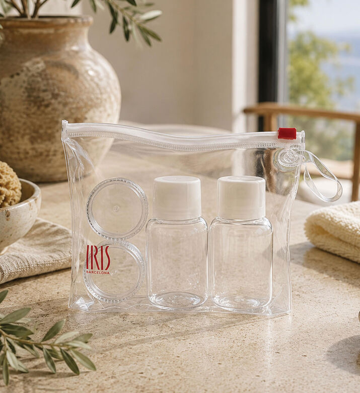 Iris Barcelona Condiments 4-piece Set Pvc Pouch, Packshot View