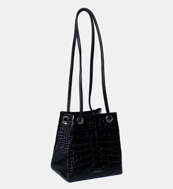 Rita Calf Leather Bucket Bag