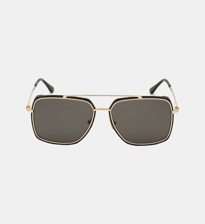 Acetate Pilot Frame Sunglasses 60