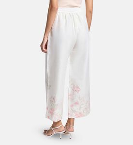 Carter and White Agnes Floral Wide-leg Trousers, Model View