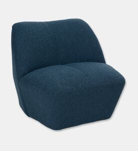 Home Deco and More Pettal Lounge Chair, Blue, Packshot View