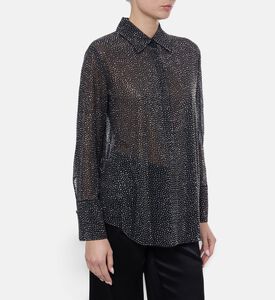 Alice and Olivia Shirt Embelle, Model View