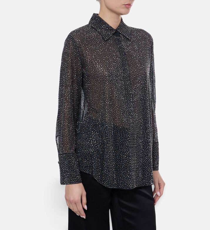 Alice and Olivia Shirt Embelle, Model View