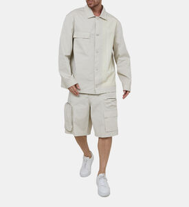 Knee-length Shorts With Multiple Pockets