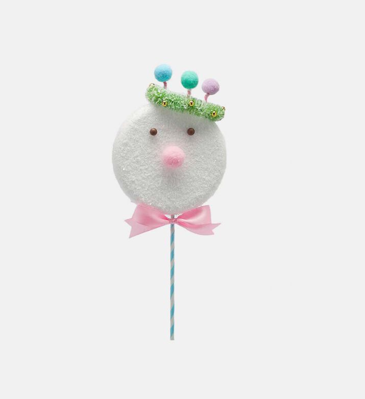 Edg Character Lollipop-style Ornament, White, Packshot View
