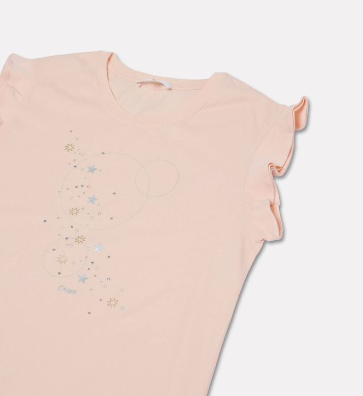 Chloe Organic Cotton Logo-embroidery Dress, Packshot View