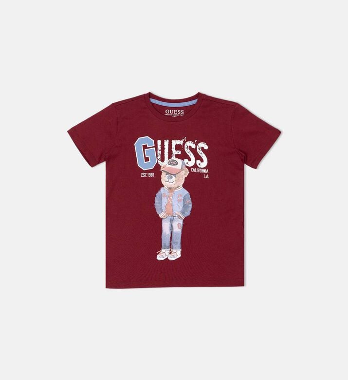 Guess Ts Ss, Red-wine, 6y, Packshot View