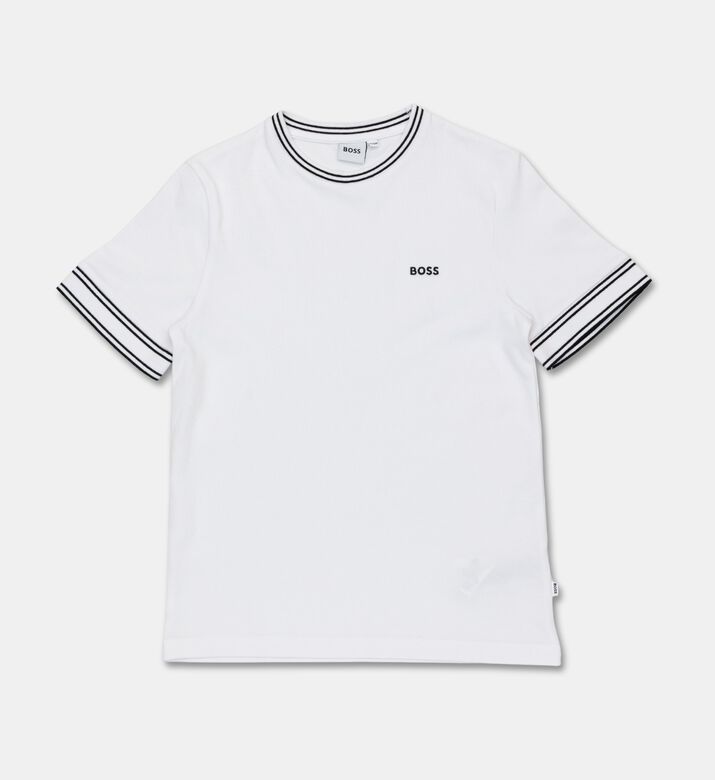 Boss Colorful Trim Piqu&eacute; T-shirt, Packshot View