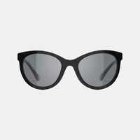 Acetate Oval-shape Sunglasses