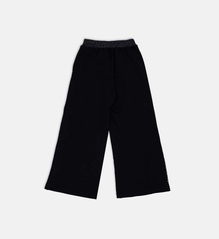 بنطال واسع مزين بترتر