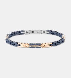 Nomination Rose-gold Accents Navy Links Bracelet, Packshot View
