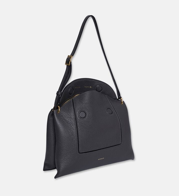 Wandler Penelope Slouch Bag, Grey, Packshot View