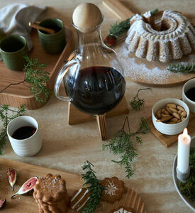 طقم نبيذ ناتشور زجاجي