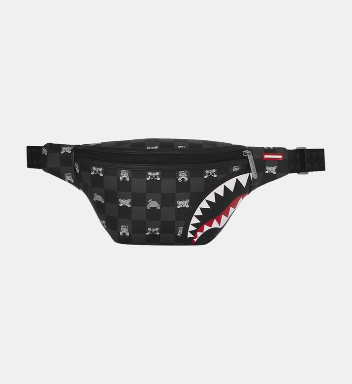 Sprayground Peeking Check Toiletry Brick, Packshot View