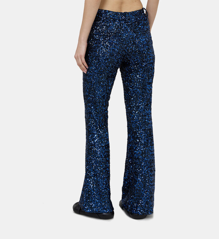 Prevy Sequin Flared Pants