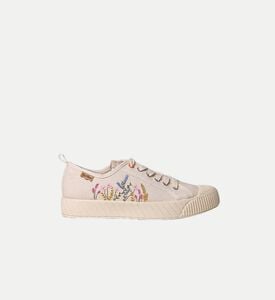 Gilda-ep Vegan Cotton Blend Patterned Sneakers
