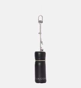 Marc Jacobs Flower Design Bag Charm, Black, Packshot View