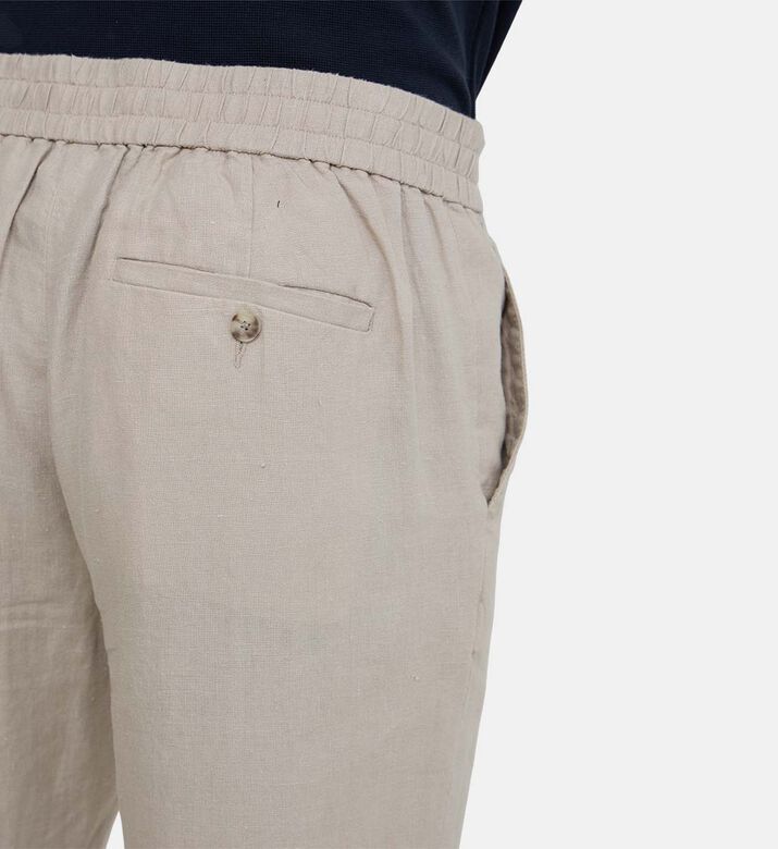 Vince Casual Drawstring Closure Pants, Grey, S, Model View