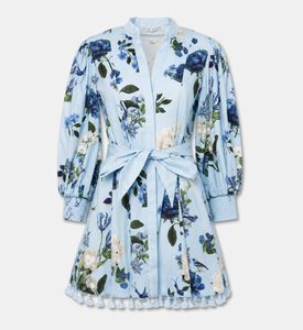 Alice + Olivia Lucy Floral Cotton Mini Dress, Packshot View
