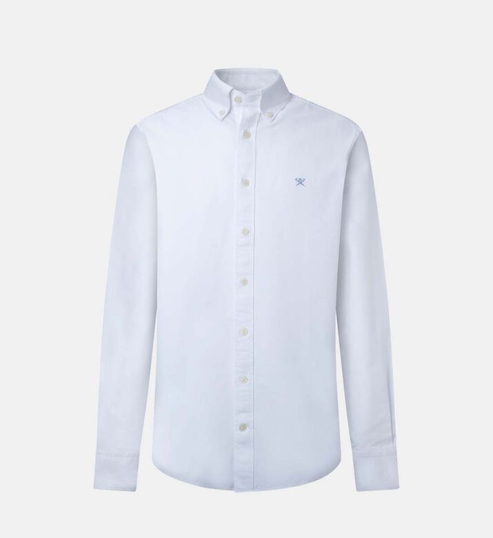 Washed Oxford Cotton Button-up Shirt