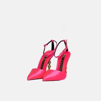 Maddy High Heel Leather Pumps