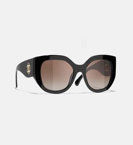 Butterfly Gradient Lens Sunglasses 55