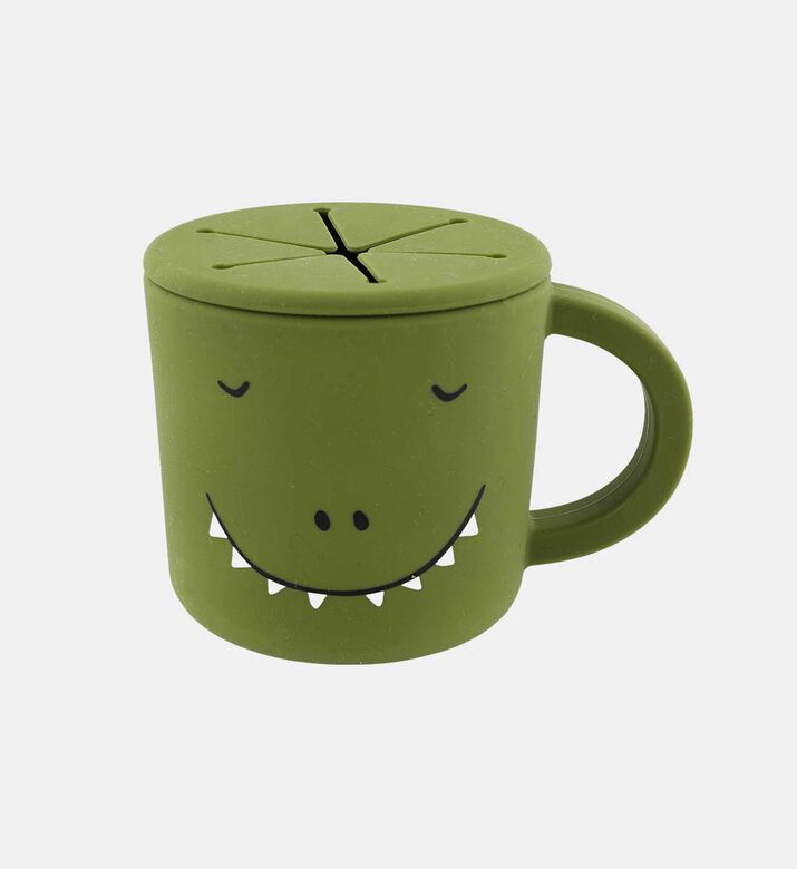 Mr. Dino Silicone Snack Cup