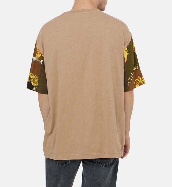 Cotton Baroque-print T-shirt Cotton Baroque-print T-shirt