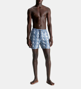 شورت سباحة بطبعة شعار على كامله