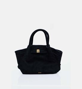 Hana Mini Faux Suede Tote Bag