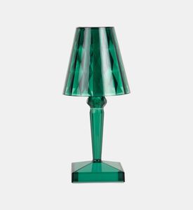 Leitmotiv Gem Geometric Table Lamp, Green, Packshot View