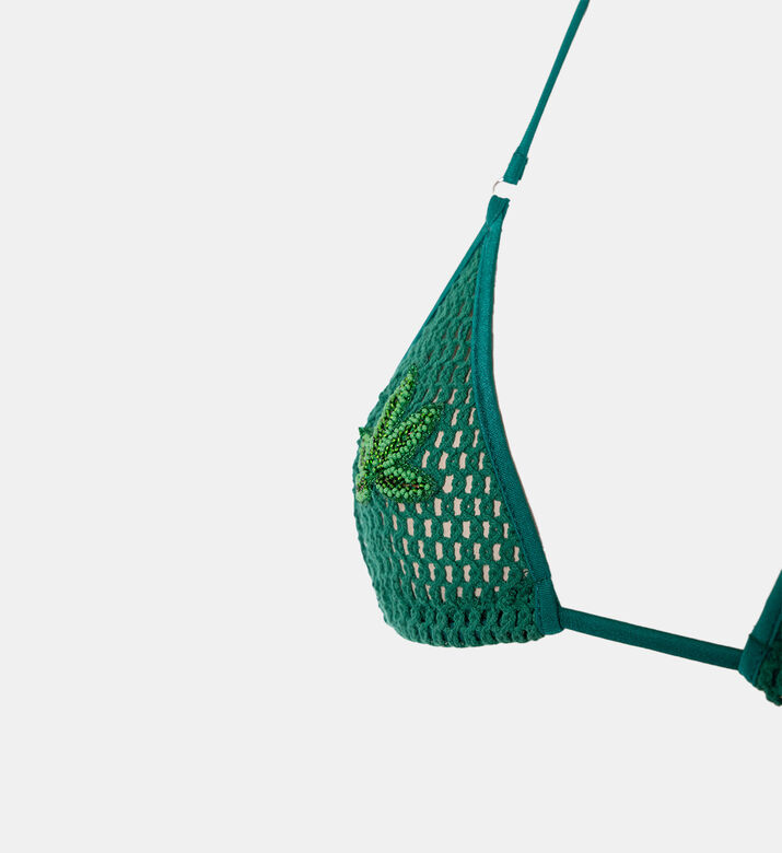 Crochet V-neck Swimsuit