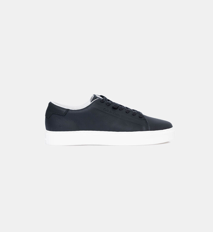 Leather Low-top Lace-up Sneakers