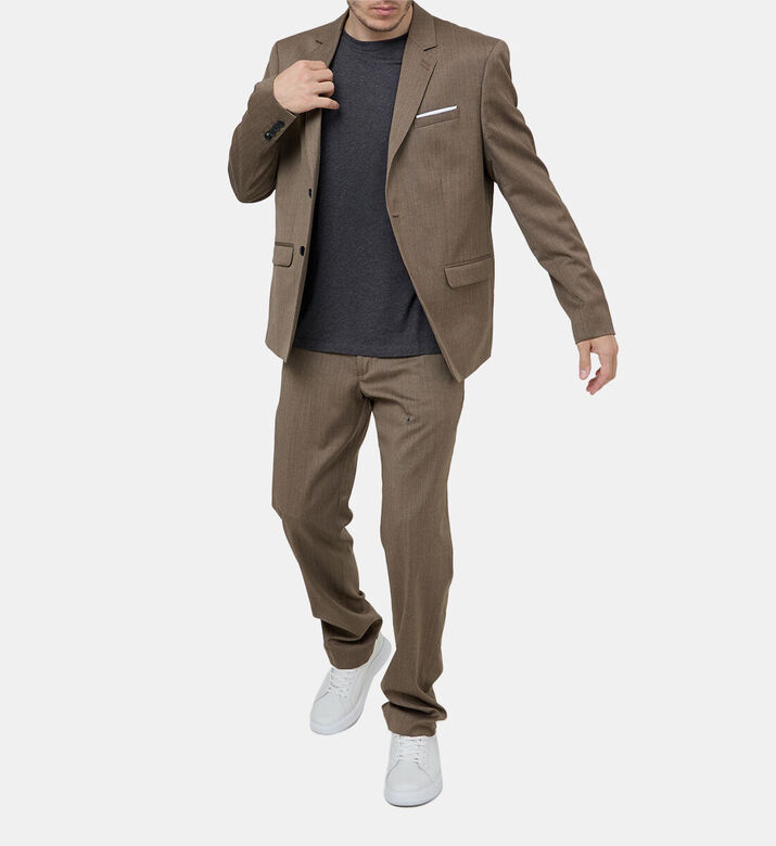 The Kooples Blazon Patch Long-sleeve T-shirt, Model View