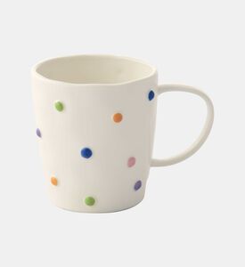 Porcelain Painted Handled Mug