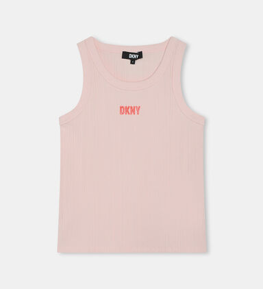 Girl Logo-print Stretch Tank Top