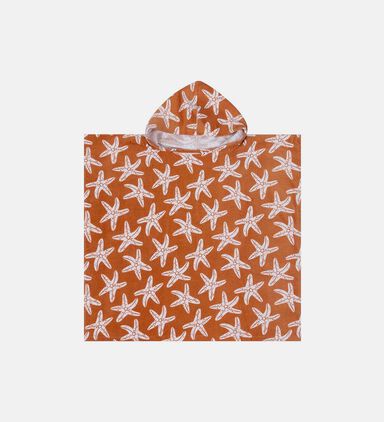 Sea Star Printed Poncho