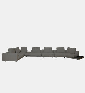 Furninova L-shape Square Cushion Corner Sofa, Packshot View