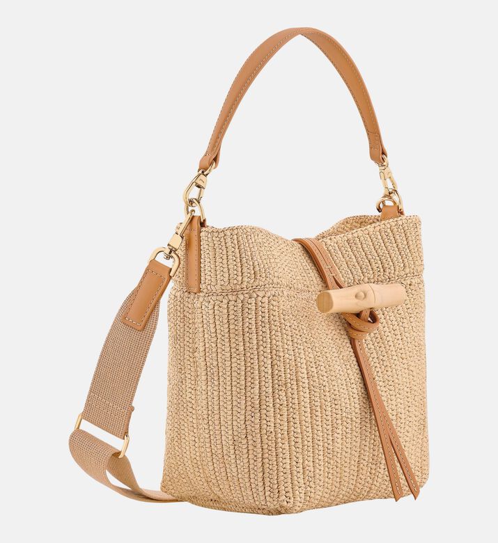 Longchamp Le Roseau Raffia Bucket Bag, Packshot View