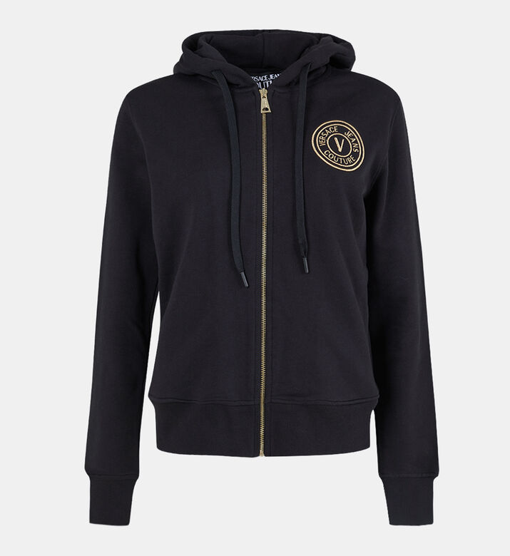 Cotton Fleece Hooded Sweater