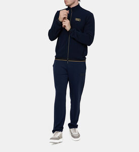 Zip-up Jersey Sweatshirt